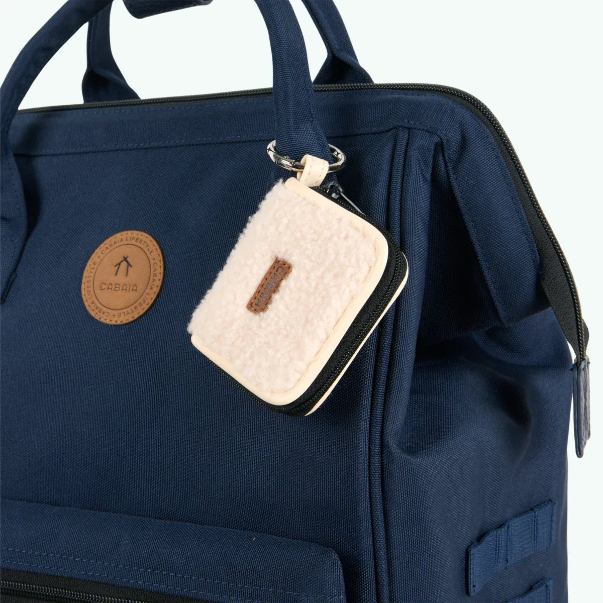 Charms Sac Signature Crème