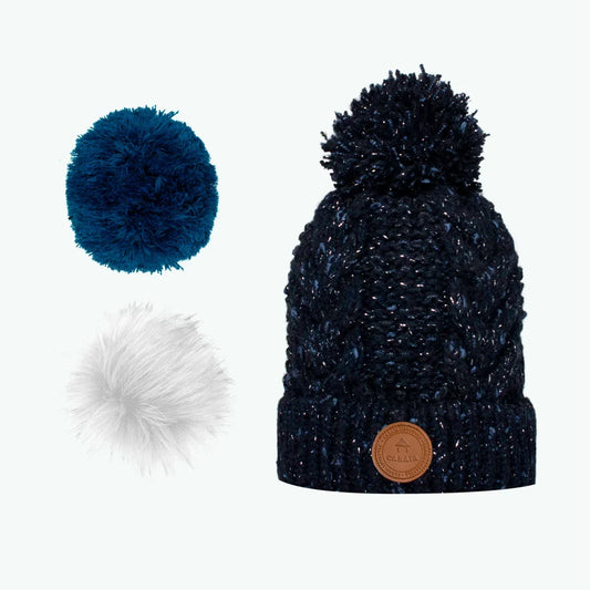 Bonnet Brick Lane Bleu marine - Polaire