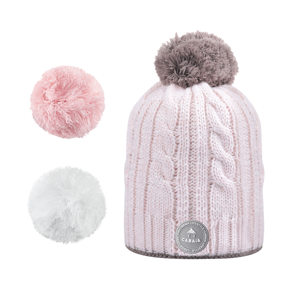 Bonnet Creamy Gin Rose pâle