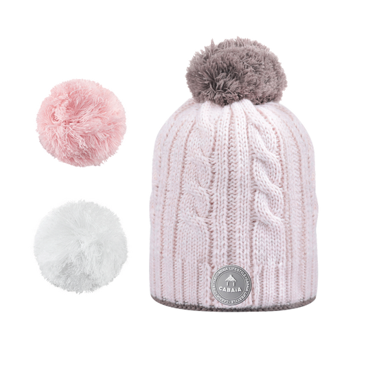 Bonnet Creamy Gin Rose pâle