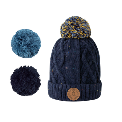 Bonnet Jus de Pomme Navy Bébé - Polaire