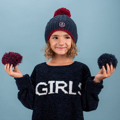Bonnet Milky Navy