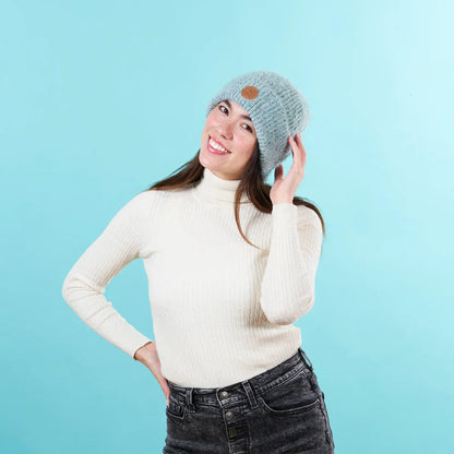 Bonnet Cari Blue Turquoise