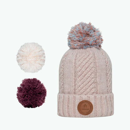 Bonnet Garibaldi Rose clair