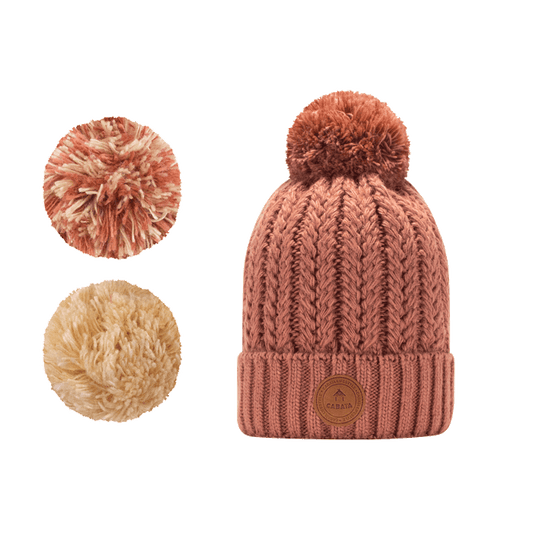 Bonnet Chocolat Chaud Vieux rose