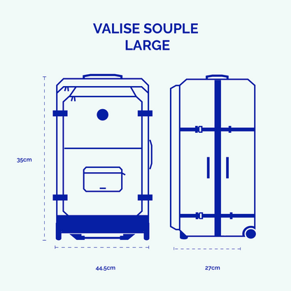 Set de 3 valises Berlin