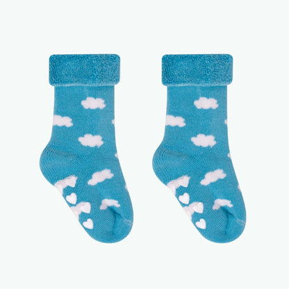 Chaussettes Dans les nuages - Pack de chaussettes bébé - Bleu