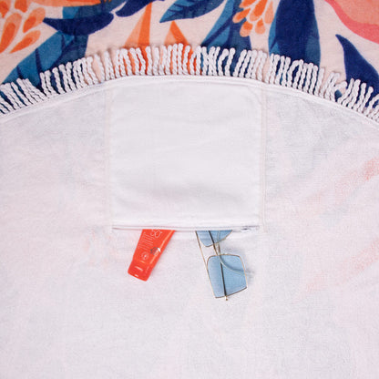 Serviette ronde Bora Bora