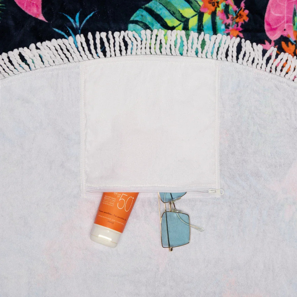 Serviette ronde Boracay