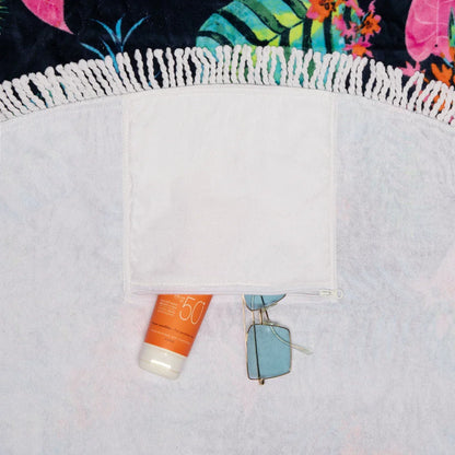 Serviette ronde Boracay