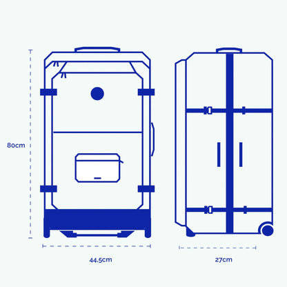 Valise souple 2 roues Large Valladolid