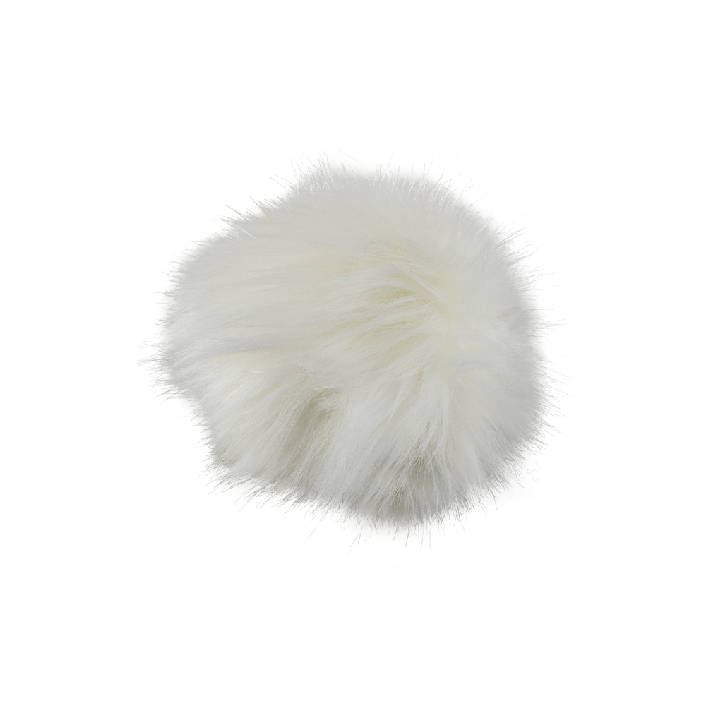Pompon White Fur